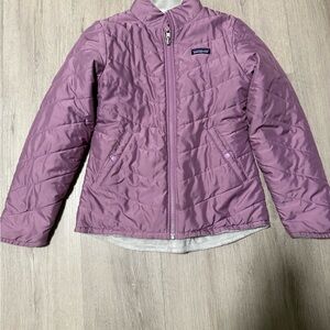 Patagonia Kids Purple Reversible Jacket